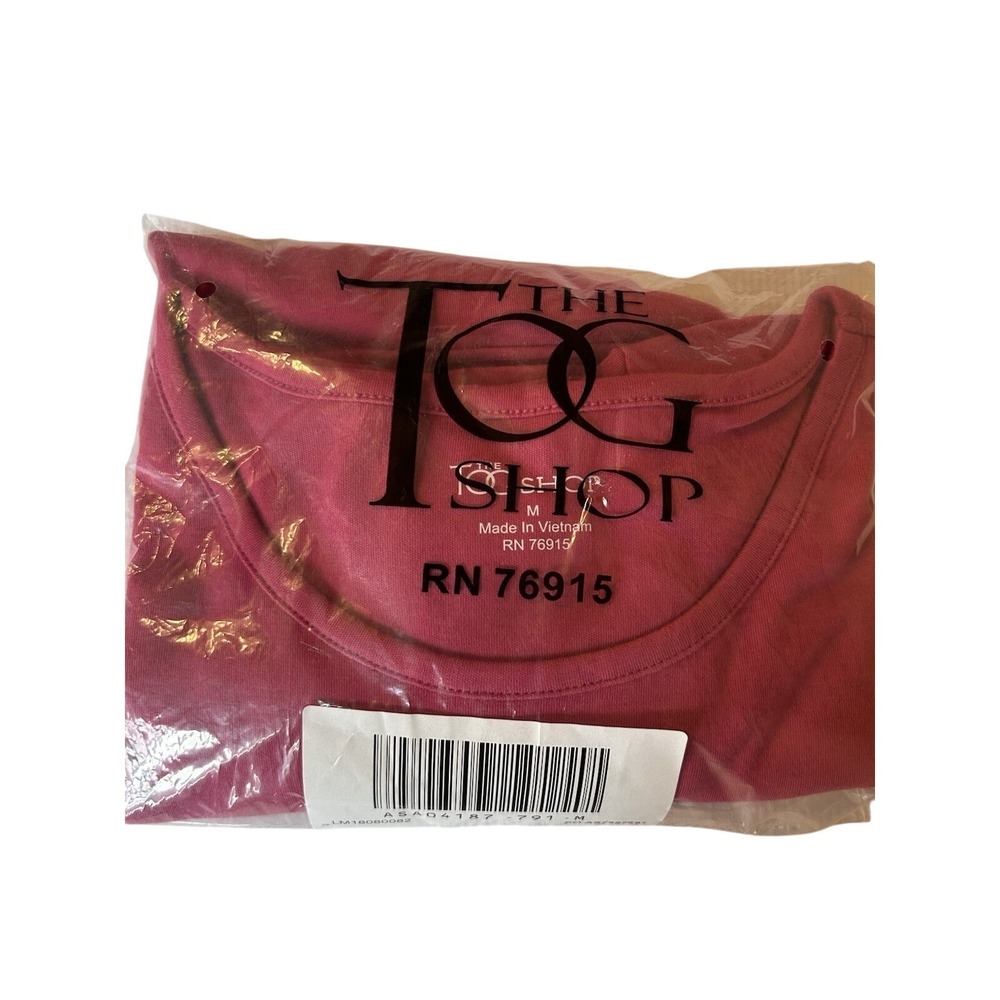 NWT The Tog Shop Light Berry Pink Women's Top Shirt Size Medium - Picture 6 of 6